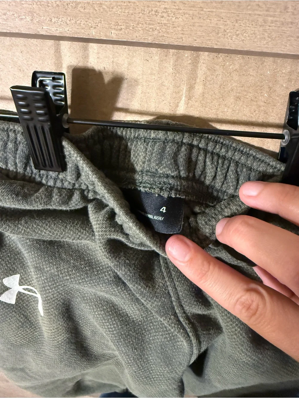 Under Armour Kids Olive Camo Jogger Sweatpants